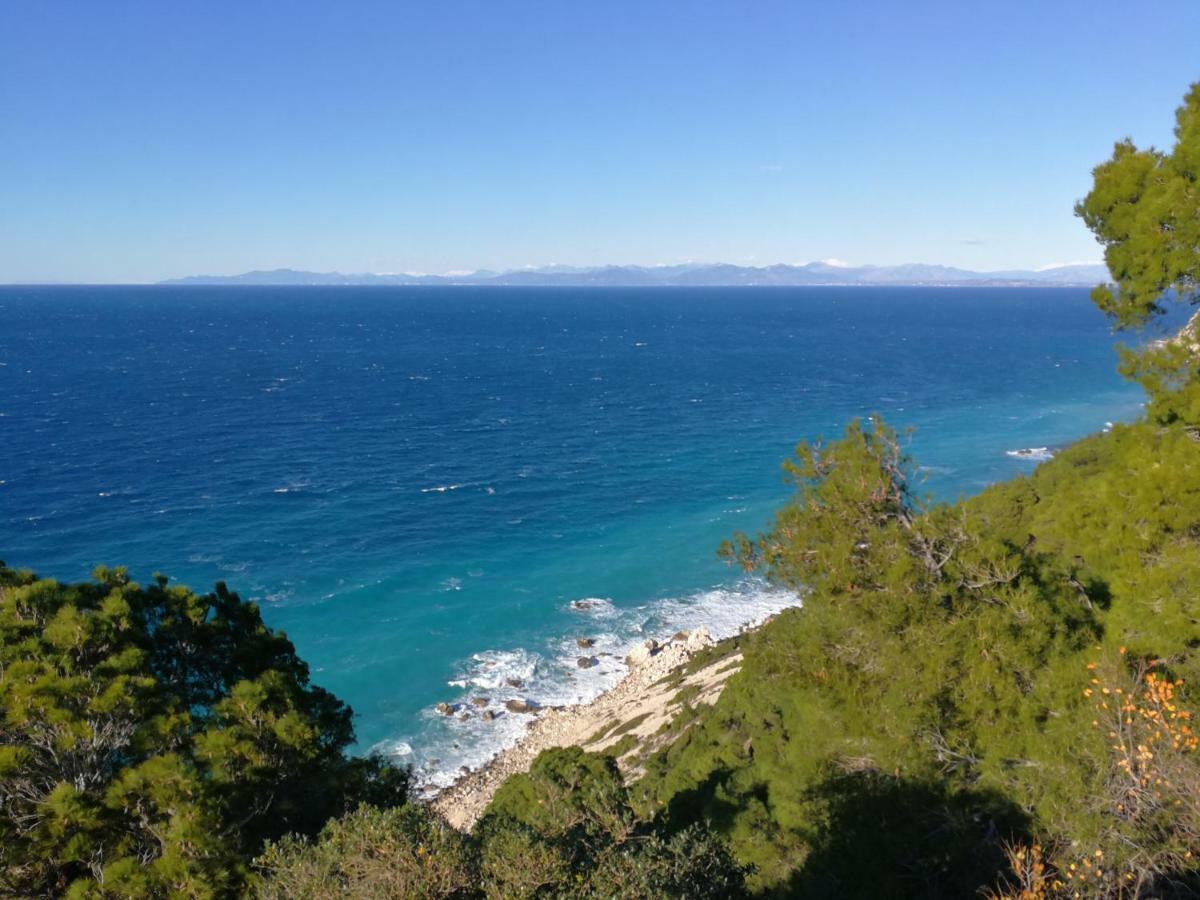Monika Lefkada Hotell Tsoukaládhes Exteriör bild